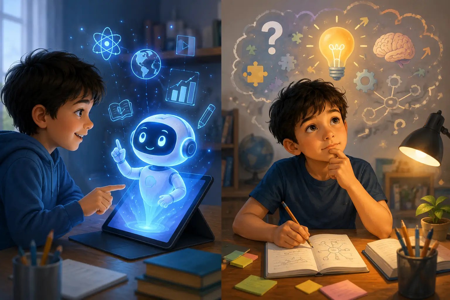AI Can Help Children Learn. But What Thinking Do They Still Need to Do for Themselves?